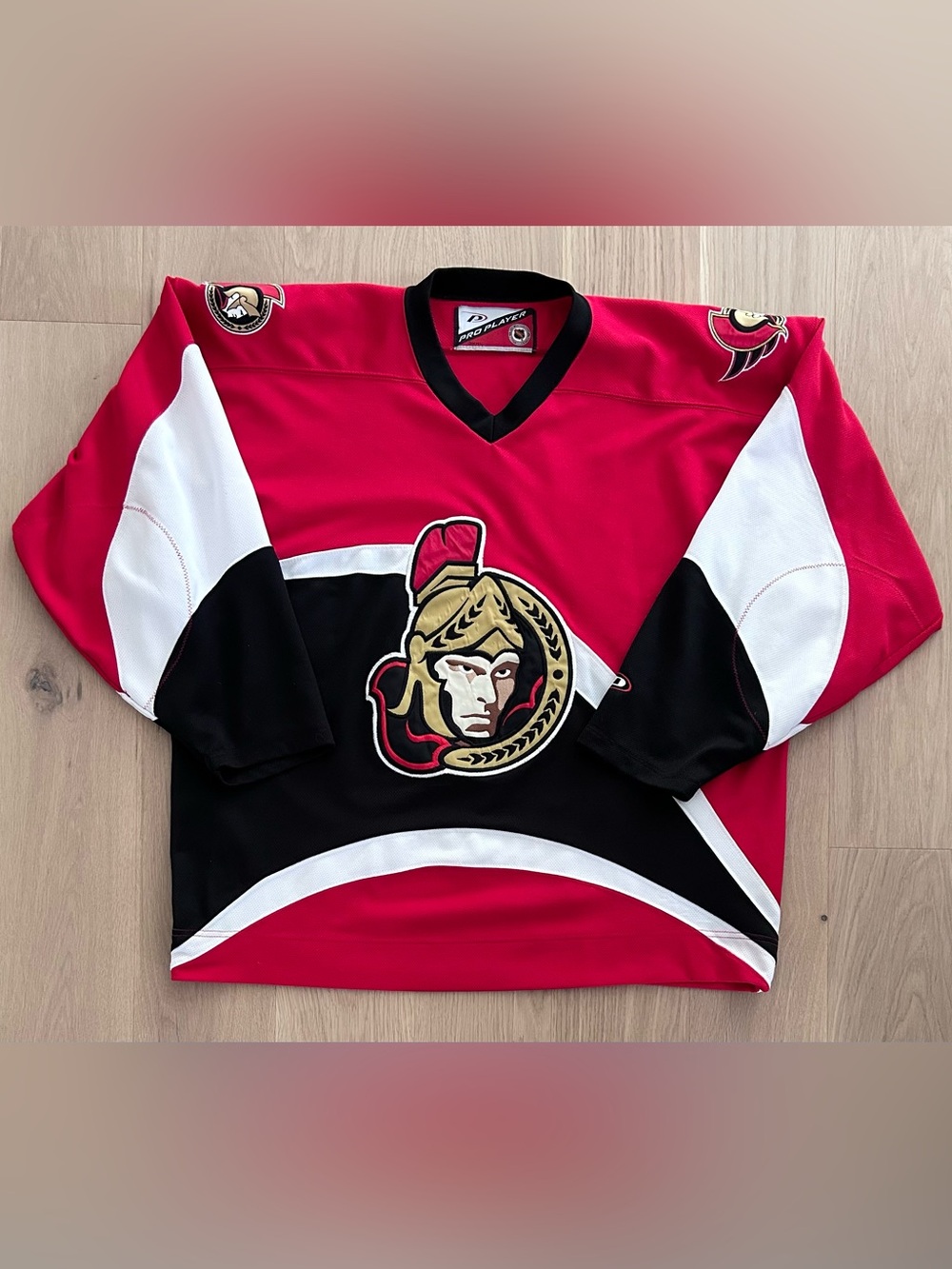 Vintage Pro Player Ottawa Senators Alternate Blank Back NHL Hockey Jersey